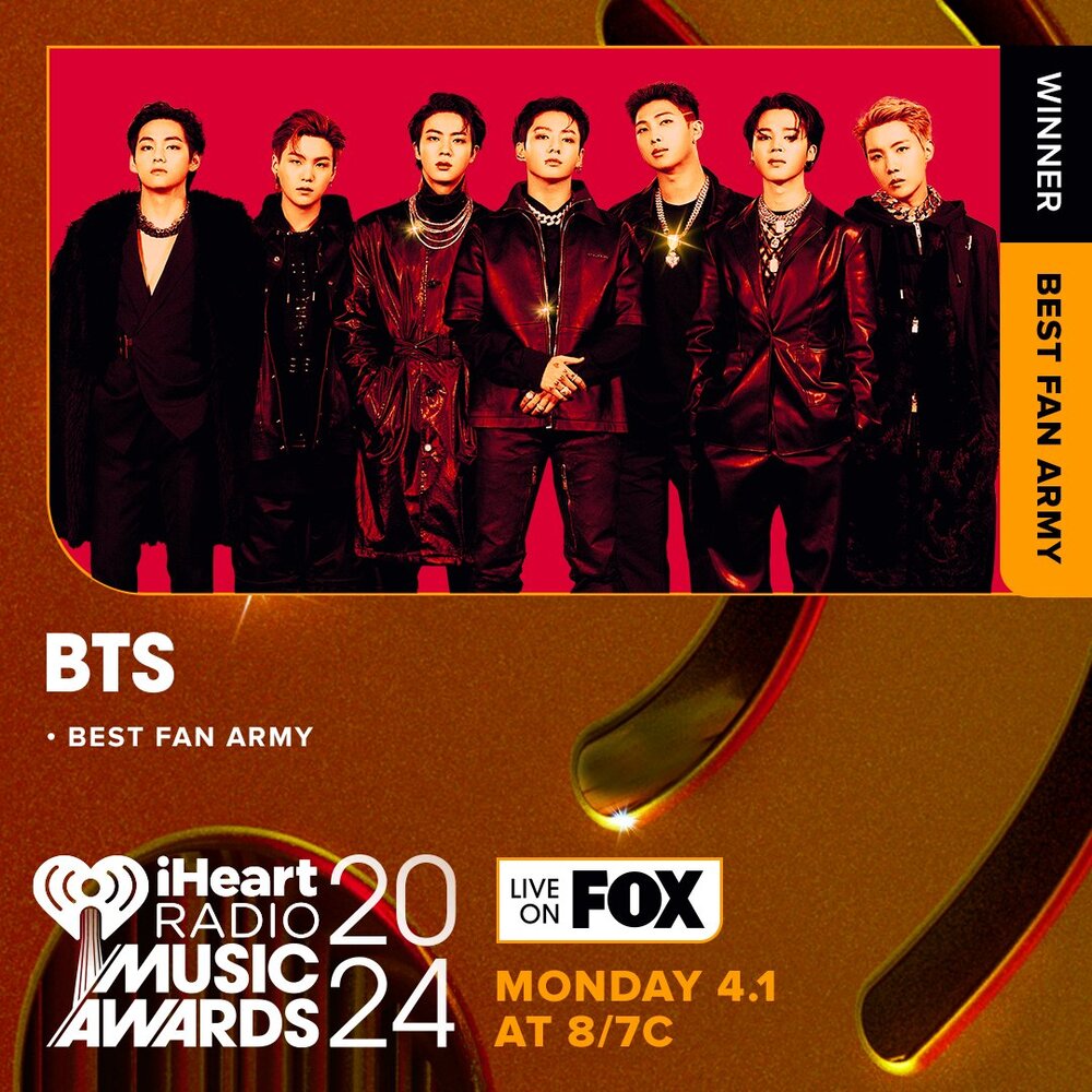 bts iheartradio music awards