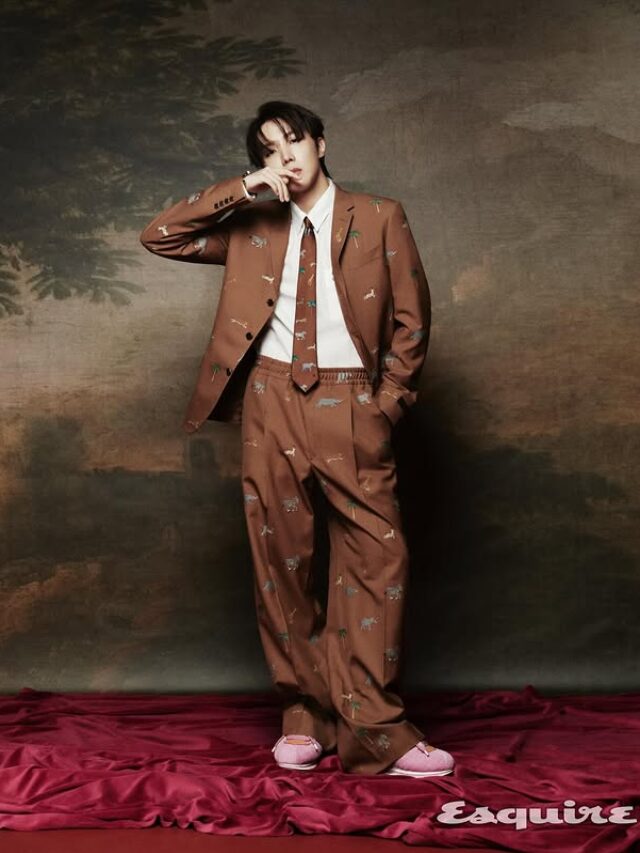 Fotos do J-Hope para a Esquire Korea